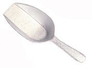 Browne - Kitchen Scoop - Cast Aluminum | 7 oz / 207 mL / 9.8 in / 24.9 cm