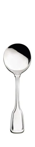 Browne - LAFAYETTE Round Soup Spoon, 7"/17.8cm, 18/0 SS, Mirror Finish - Limolin 
