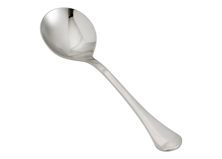 Browne - LUNA Bouillon Spoon, 5.7"/14.5cm, 18/10 SS, Mirror Finish - Limolin 