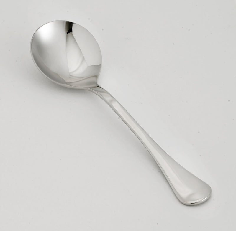 Browne - LUNA Bouillon Spoon, 5.7"/14.5cm, 18/10 SS, Mirror Finish - Limolin 