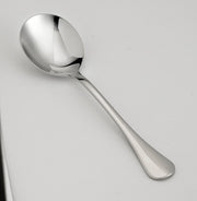 Browne - LUNA Round Soup Spoon, 7.25"/18.4cm, 18/10 SS, Mirror Finish - Limolin 