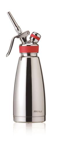 Browne - MOSA Cream Whipper, Double Walled, 0.5 L/1 Pint, SS - Limolin 