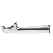 Browne - One-Piece Ice Cream Dipper, #16, 2.5oz/66ml, Aluminum, Green - Limolin 