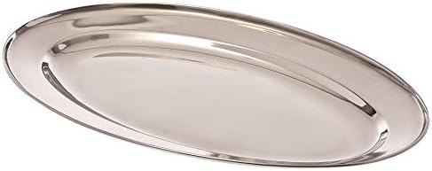 Browne - Oval Platter, 13.5x8.5"/34.3x21.6cm, 18/8 SS - Limolin 