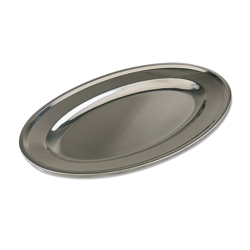 Browne - Oval Platter, 19.75x13.6"/50.2x34.5cm, 18/0 SS - Limolin 