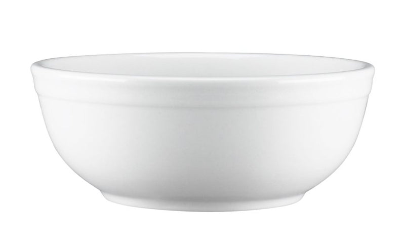 Browne - PALM Cereal Bowl, 15oz/444ml, 5.63x2.25"/14.3x5.72cm, Porcelain, White - Limolin 