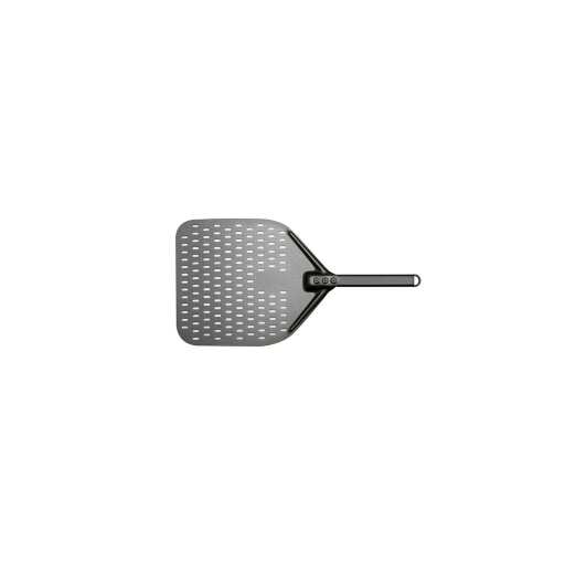 Browne - Pizza Peel, Perforated Dark Hard Anodized Blade, 12x14"/30.5x35.6cm, L - 59"/149.9cm - Limolin 