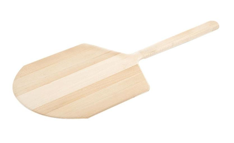 Browne - Pizza Peel, Wooden, Short Handle, 12x14"/30.5x35.6cm, L-22"/55.9cm - Limolin 
