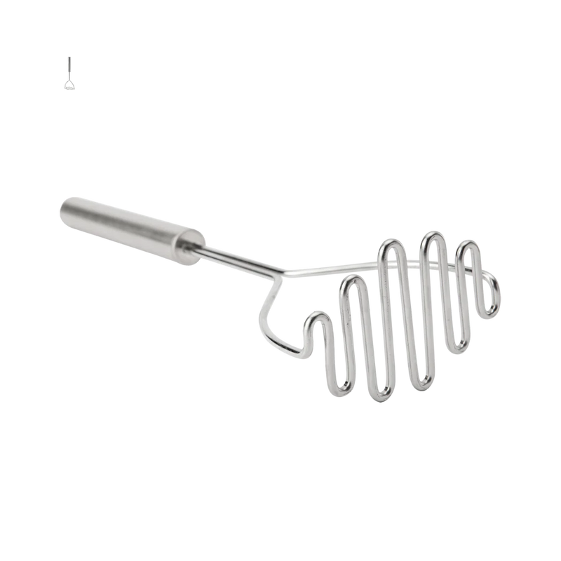 Browne - Potato Mesher, 5x3.3"/12.7x9.5cm, L-15"/38.1cm, SS - Limolin 