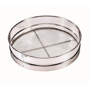 Browne - Rim Sieve, 16 Mesh wire, 12"/30.5cm, H - 2.8"/7cm, SS - Limolin 