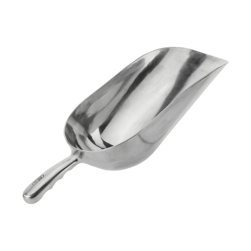 Browne - Scoop, Round Bottom, 57.5oz/1.7L, 10.5x5.5"/26.7x13.9cm, Die-Cast Aluminum - Limolin 