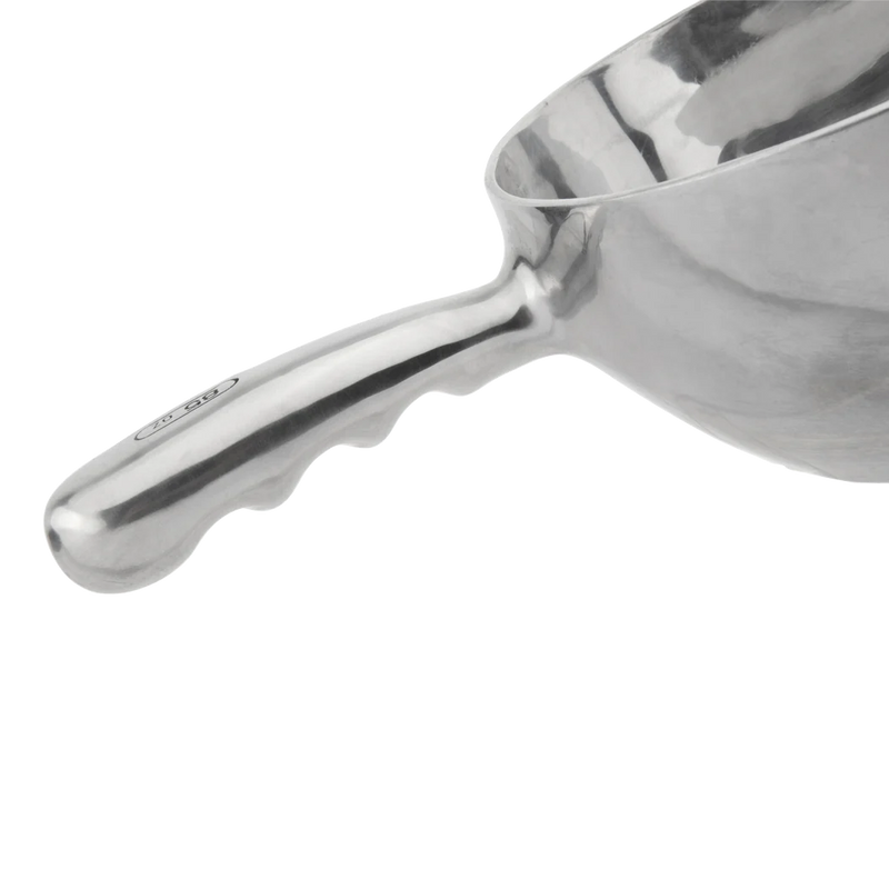 Browne - Scoop, Round Bottom, 84.5oz/2.5L, 12x6.8"/30.5x15.9cm, Die-Cast Aluminum - Limolin 