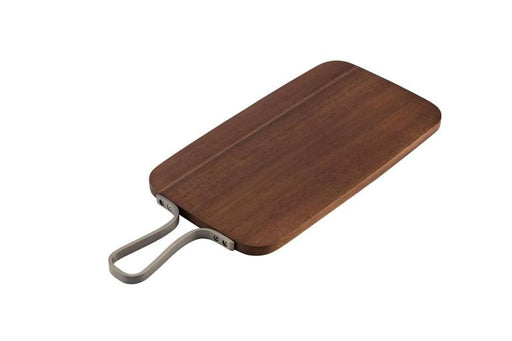 Browne - Serving Board, Rectangular, SS Handle, 15x8.5"/38.1x21.6cm, Acacia - Limolin 