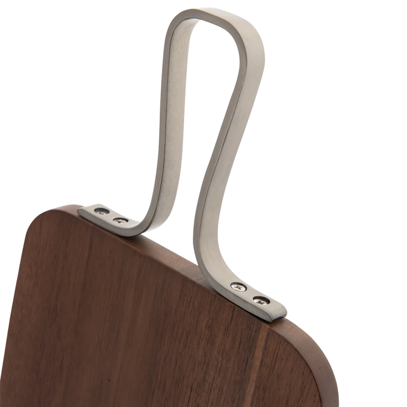 Browne - Serving Board, Rectangular, SS Handle, 15x8.5"/38.1x21.6cm, Acacia - Limolin 