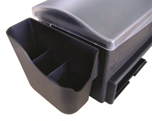 Browne - Side Accessories Compartment, Detachable, 2pc-Set, 6x2.33x5.5"/15.2x5.9x14cm - Limolin 