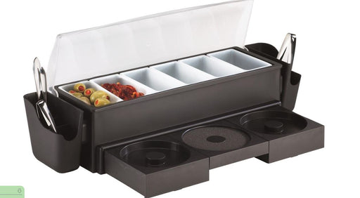 Browne - Side Accessories Compartment, Detachable, 2pc-Set, 6x2.33x5.5"/15.2x5.9x14cm - Limolin 