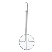 Browne - Skimmer, Round Mesh, Fine, 6.5"/16.5cm, Handle 13"/33cm, Nickel Plated - Limolin 