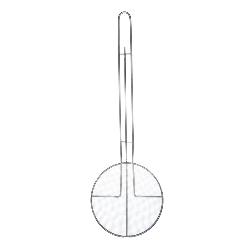 Browne - Skimmer, Round Mesh, Fine, 6.5"/16.5cm, Handle 13"/33cm, Nickel Plated - Limolin 