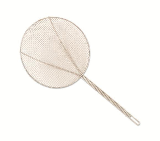 Browne - Skimmer, Square Mesh, 6"/15.2cm, Handle 14"/35.6cm, Nickel Plated - Limolin 