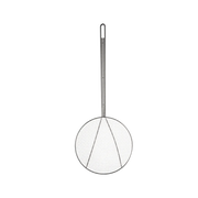 Browne - Skimmer, Square Mesh, 8"/20.3cm, Handle 14"/35.6cm, Nickel Plated - Limolin 