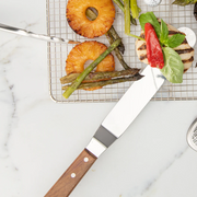 Browne - Spatula, Straight/Flat, 12x1.5/30.5x3.8 cm, SS 18/8 Blade 12"/30.5cm - Limolin 