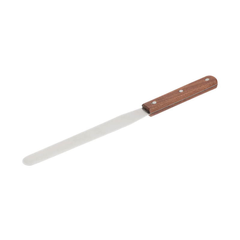 Browne - Spatula, Straight/Flat, 8x1.25/20.3x3.2 cm, SS 18/8 Blade 8"/20.3cm - Limolin 