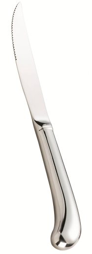 Browne - Steak Knife, Delmonico, Hollow Handle, 9"/22.9cm, SS - Limolin 