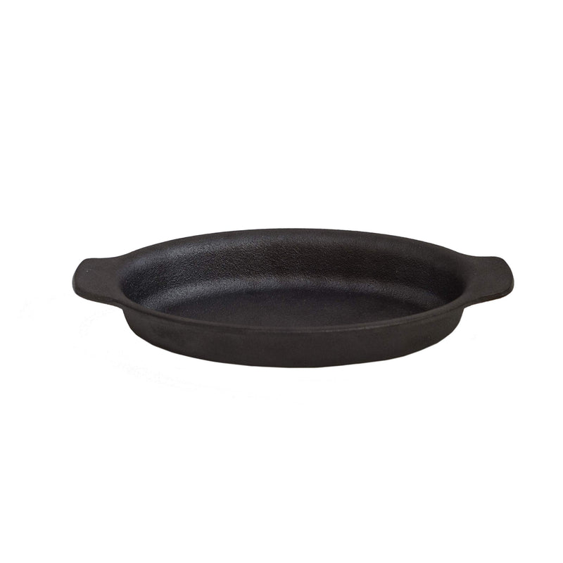 Browne - THERMALLOY Au Gratin, Oval, Preseasoned, 5"/12.7cm, Cast Iron - Limolin 