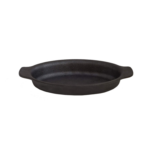 Browne - THERMALLOY Au Gratin, Oval, Preseasoned, 5"/12.7cm, Cast Iron - Limolin 