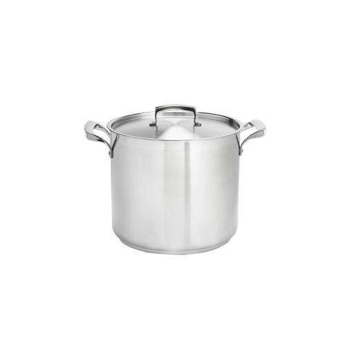 Browne - THERMALLOY Deep Stock Pot, 16qt/15.14L, 11x9.8"/28x25cm, SS - Limolin 