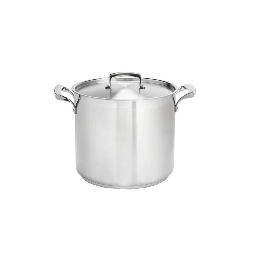 Browne - THERMALLOY Deep Stock Pot, 24qt/22.7L, 13.3x10.3"/34x26cm, SS - Limolin 