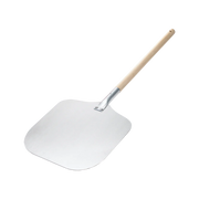 Browne - THERMALLOY Delux Peels, Hardwood Handle, Riveted Aluminum Blade, 14x14.5"/35.5x36.8cm, L-35.5" - Limolin 