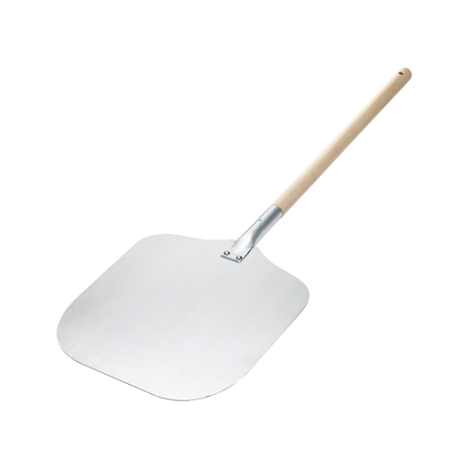 Browne - THERMALLOY Delux Peels, Hardwood Handle, Riveted Aluminum Blade, 14x14.5"/35.5x36.8cm, L-35.5" - Limolin 