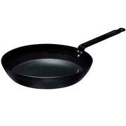 Browne - THERMALLOY Fry Pan, 10.2x1.8"/26x4.6cm, Black Carbon Steel - Limolin 