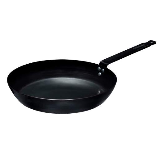 Browne - THERMALLOY Fry Pan, 7.8x1.6"/20x4.1cm, Black Carbon Steel - Limolin 