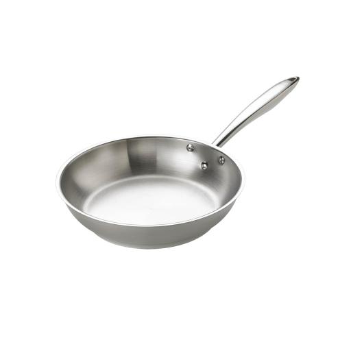 Browne - THERMALLOY Fry Pan, 9.5x2"/24x5cm, SS - Limolin 