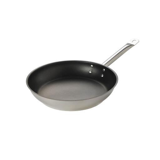 Browne - THERMALLOY Fry Pan, Excalibur Non-Stick Finish, 8x1.5"/20x3.8cm, SS - Limolin 