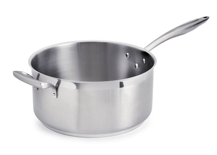 Browne - THERMALLOY Low Sauce Pan, 11"/28cm 8qt/8.4L, SS - Limolin 