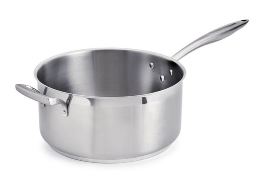 Browne - THERMALLOY Low Sauce Pan, 9.5"/24cm 5qt/5.2L, SS - Limolin 