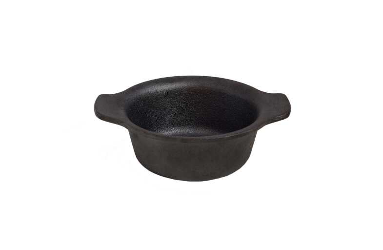 Browne - THERMALLOY Modern, Mini Round, Preseasoned, 9.5oz/281ml, 5.8"/14.8cm, Cast Iron - Limolin 