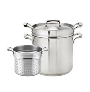 Browne - THERMALLOY Pasta Cooker, 3pcs Set, 12qt/11.35L, SS - Limolin 