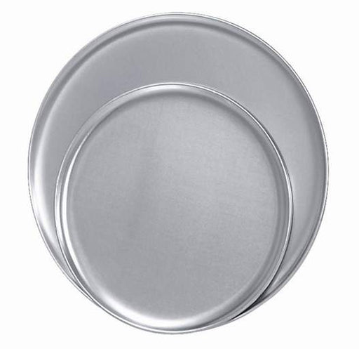 Browne - THERMALLOY Pizza Pan, Heavy Weight, Coupe Plates, 7"/17.8cm, 18ga, Aluminum - Limolin 