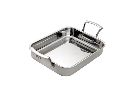 Browne - THERMALLOY Roast Pan, 4.6qt/4.35L, 14x11.4x2"/36x29x5cm, SS - Limolin 