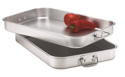 Browne - THERMALLOY Roast Pan, Straight Sided, 18.7x12.8x2.4"/47.5x32.5x6.1cm, Aluminum, Natural Finish - Limolin 