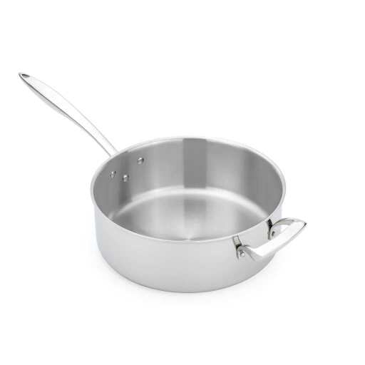 Browne - THERMALLOY Sauce Pan, Tri-Ply, 11"/28cm, 6qt/5.68L, SS - Limolin 