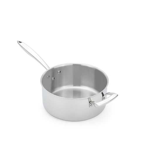 Browne - THERMALLOY Sauce Pan, Tri-Ply, 9.5"/24cm, 5qt/4.7L, SS - Limolin 