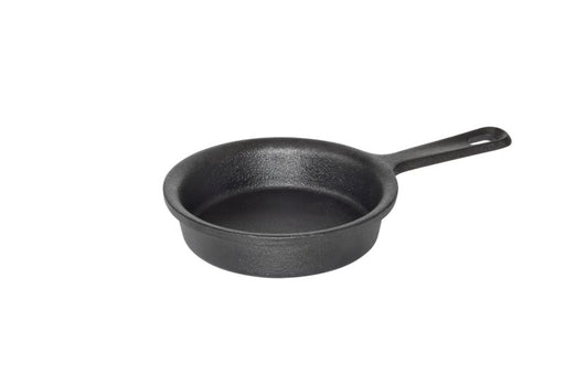 Browne - THERMALLOY Skillet, Preseasoned, Round, 0.25qt/0.24L, 4x1"/10.2x2.54cm, Cast Iron - Limolin 