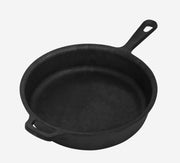 Browne - THERMALLOY Skillet, Preseasoned, Round, 1.38qt/1.3L, 8x1.6"/20.3x4.1cm, Cast Iron - Limolin 