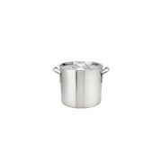 Browne - THERMALLOY Stock Pot, 16qt/15.1L, 11x9.8"/27.9x24.9cm, Aluminum NSF - Limolin 