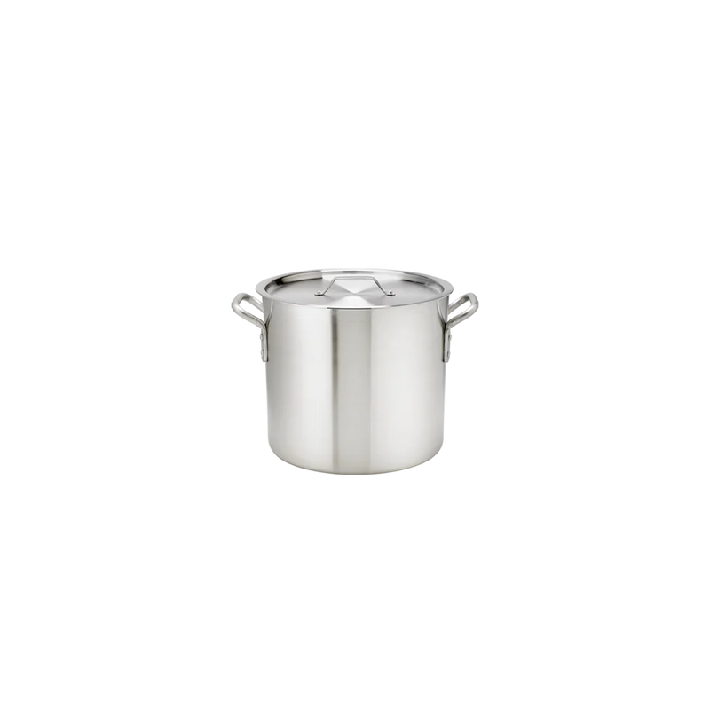 Browne - THERMALLOY Stock Pot, 16qt/15.1L, 11x9.8"/27.9x24.9cm, Aluminum NSF - Limolin 